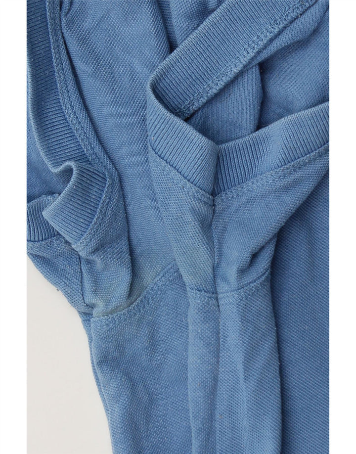 ALL SAINTS Polo Homme Petit Bleu Coton
