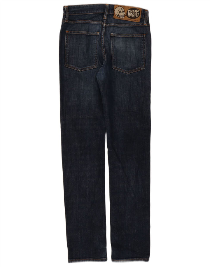 Cheap Monday Femme Jean Slim W33 L31 Bleu Marine Coton