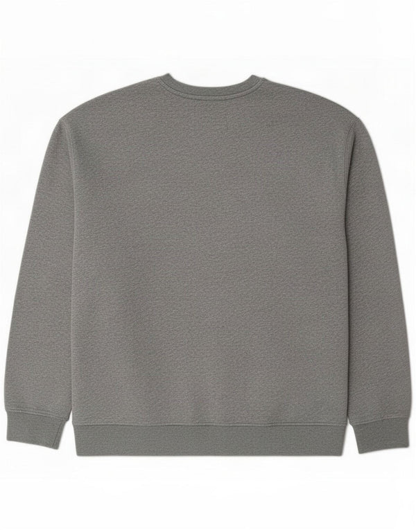 Jordan Mens Sweatshirt Jumper Large Grey Cotton