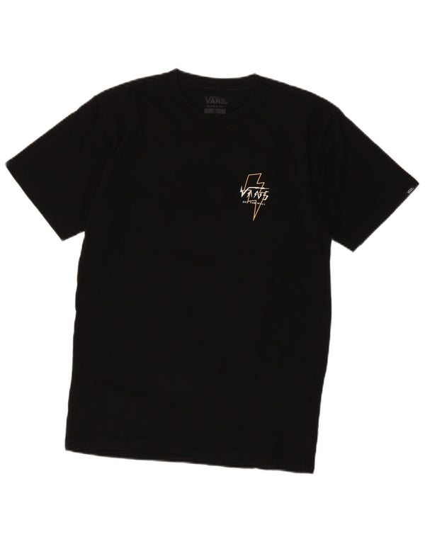 Vans T-shirt graphique coupe classique pour hommes, petit, noir