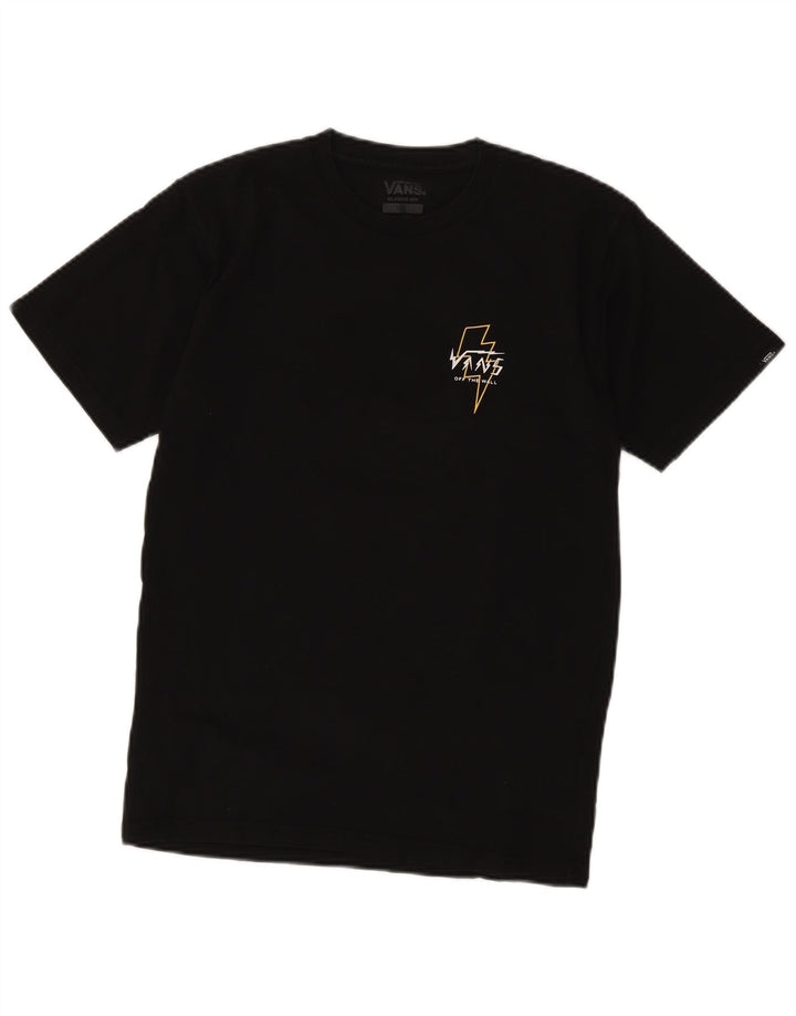Vans T-shirt graphique coupe classique pour hommes, petit, noir