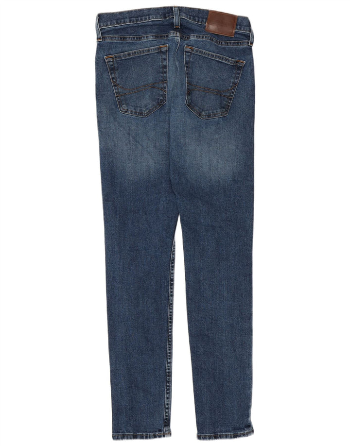 HOLLISTER Jean Skinny Homme W29 L32 Bleu Coton
