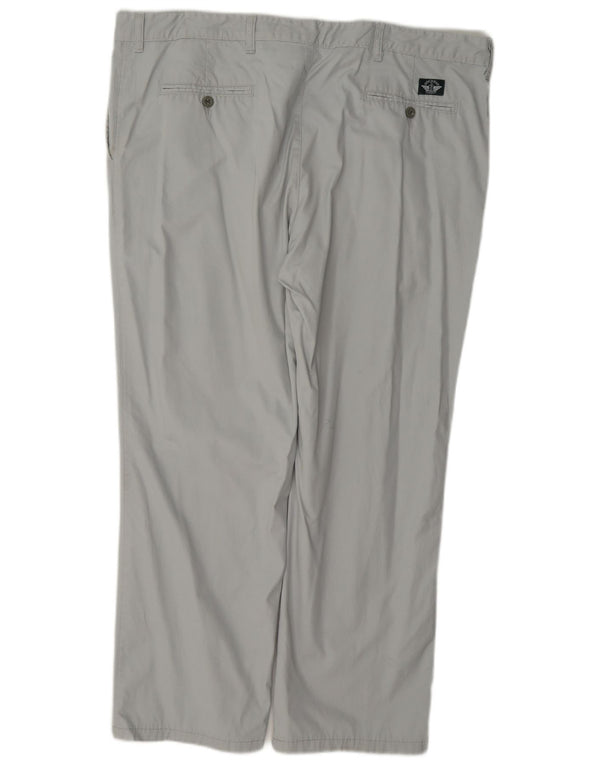 Dockers Pantalon Chino Pegged Homme W42 L29 Gris