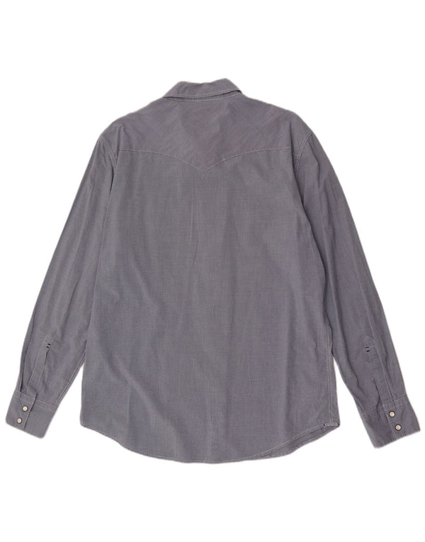 Levi's Chemise Slim Fit Homme Bleu Marine en Coton Vichy