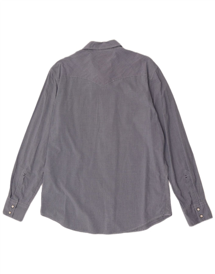 Levi's Chemise Slim Fit Homme Bleu Marine en Coton Vichy