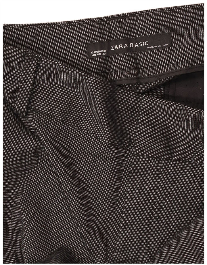 Zara Pantalon Chino Bootcut Femme EU 40 Moyen W30 L32 Gris Taché