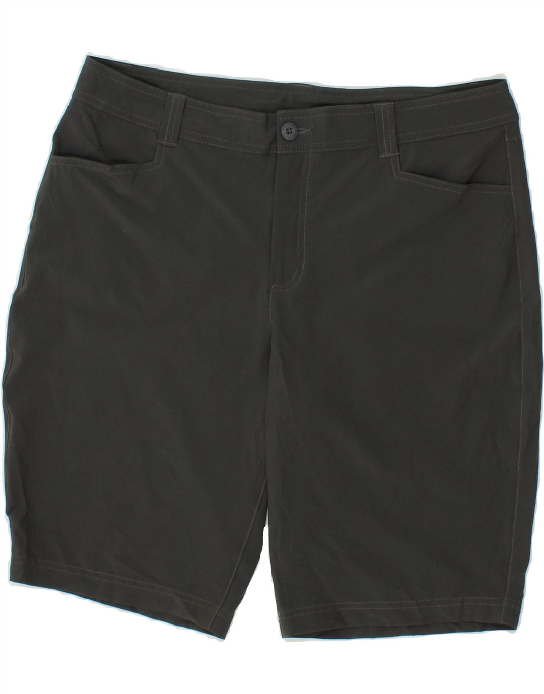COLUMBIA Womens Casual Shorts US 14 XL W36  Grey Polyester Vintage Columbia and Second-Hand Columbia from Messina Hembry 