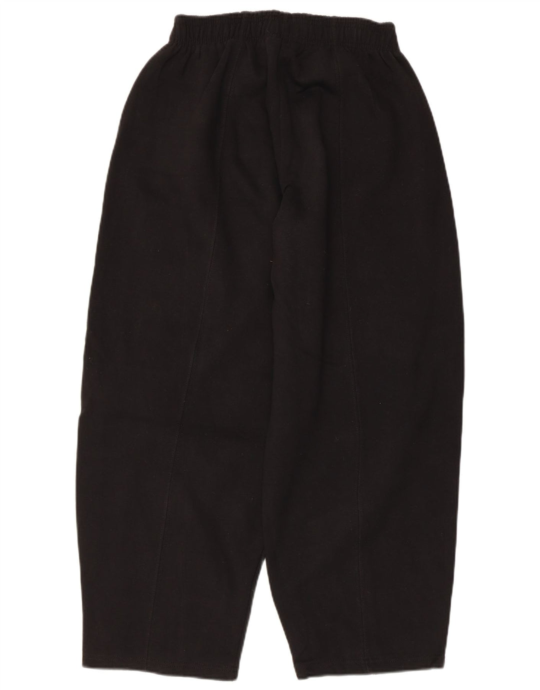 Zara Pantalon de survêtement pour femme UK 12 Coton noir moyen