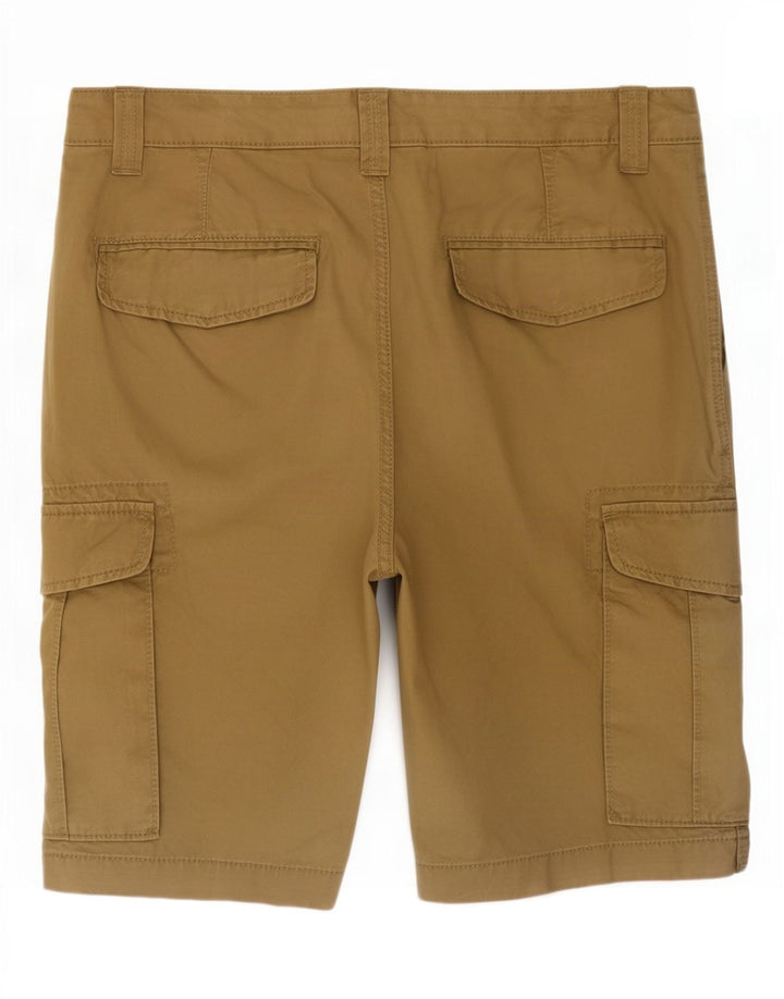 Marks & Spencer Short Cargo Homme W32 Coton Kaki Moyen