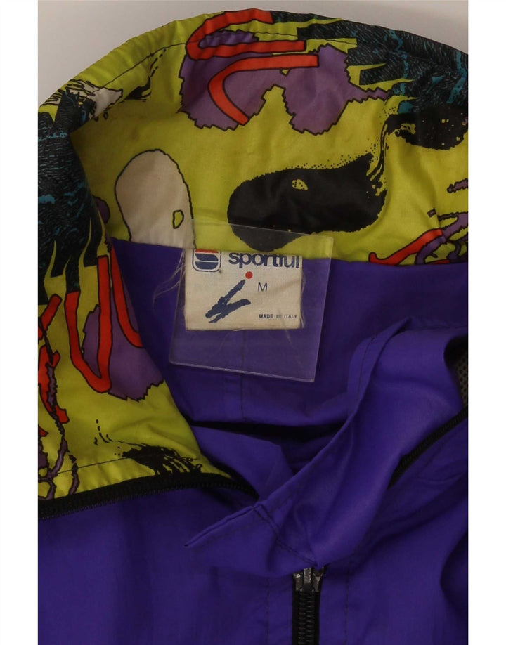 Sportful Veste de survêtement pour homme Violet moyen Argyle/Diamant
