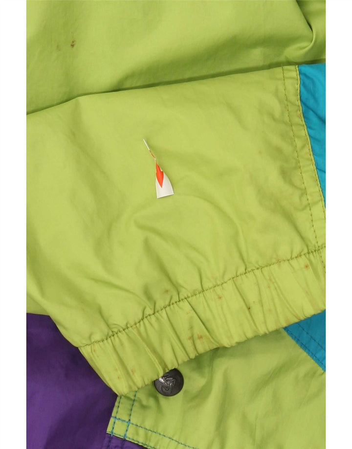 Brugi Veste de Pluie Pull Homme UK 40 Large Violet Colourblock Polyamide