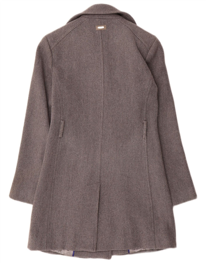 Calvin Klein Pardessus pour femme UK 10 Petite laine grise