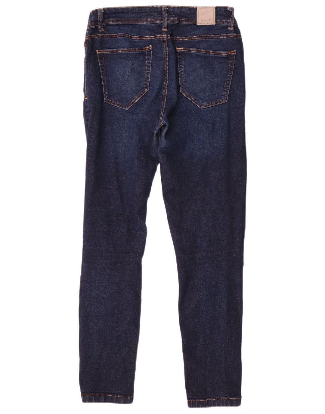 BENCH Jean Skinny Femme W29 L30 Bleu Marine Coton