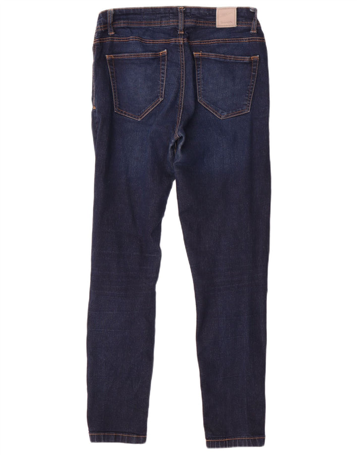 BENCH Jean Skinny Femme W29 L30 Bleu Marine Coton