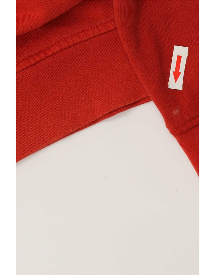 Kappa Sweat-Shirt Graphique Homme Rouge Moyen