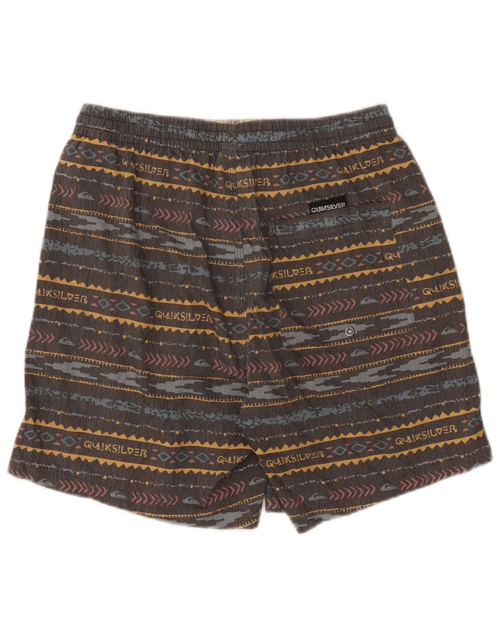 Quiksilver Short de Bain Homme Petit Polyester Rayé Multicolore