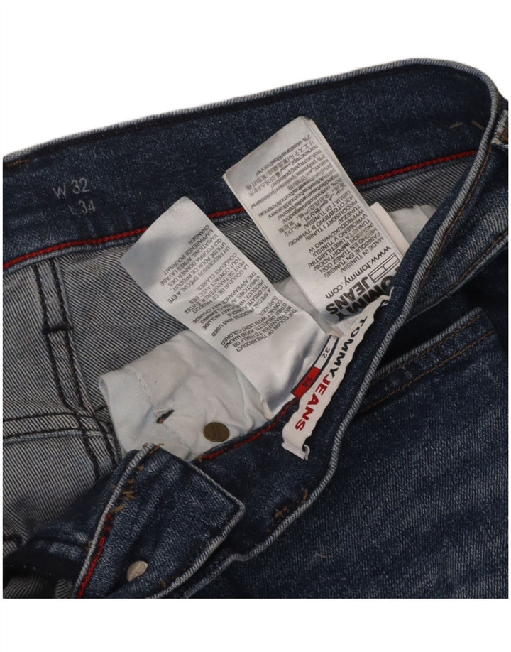 TOMMY HILFIGER Mens Slim Jeans W32 L34 Blue Cotton