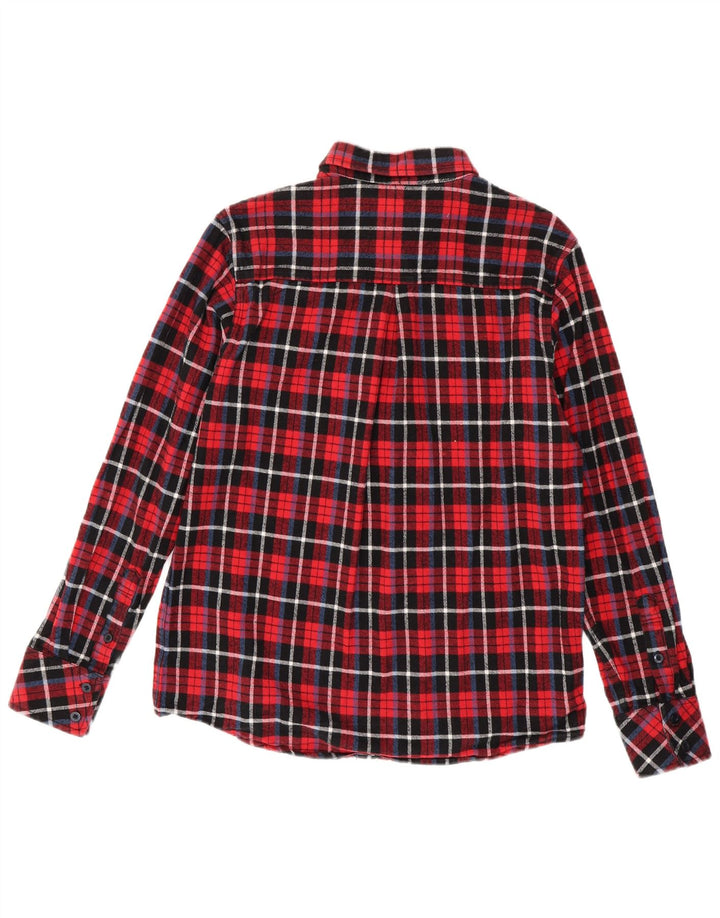 DICKIES Chemise Flanelle Homme Rouge Moyen Carreaux Coton