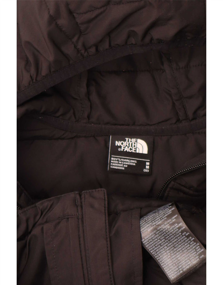 The North Face Veste matelassée à capuche pour garçons 9-10 ans Noir moyen Polyester