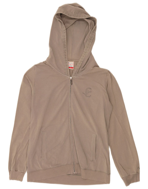 CHAMPION Pull à capuche zippé Heritage Fit pour femme UK 18 XL Coton beige