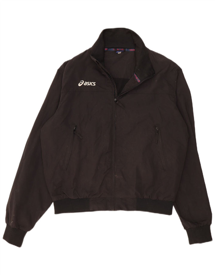 Asics Veste Bomber Homme UK 44 2XL Noir Nylon