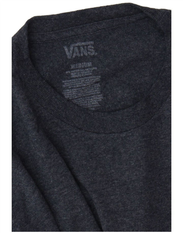 Vans T-Shirt Graphique Homme Bleu Moyen Moucheté