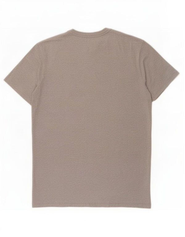Diadora T-Shirt Top XL Gris Moucheté Coton Homme