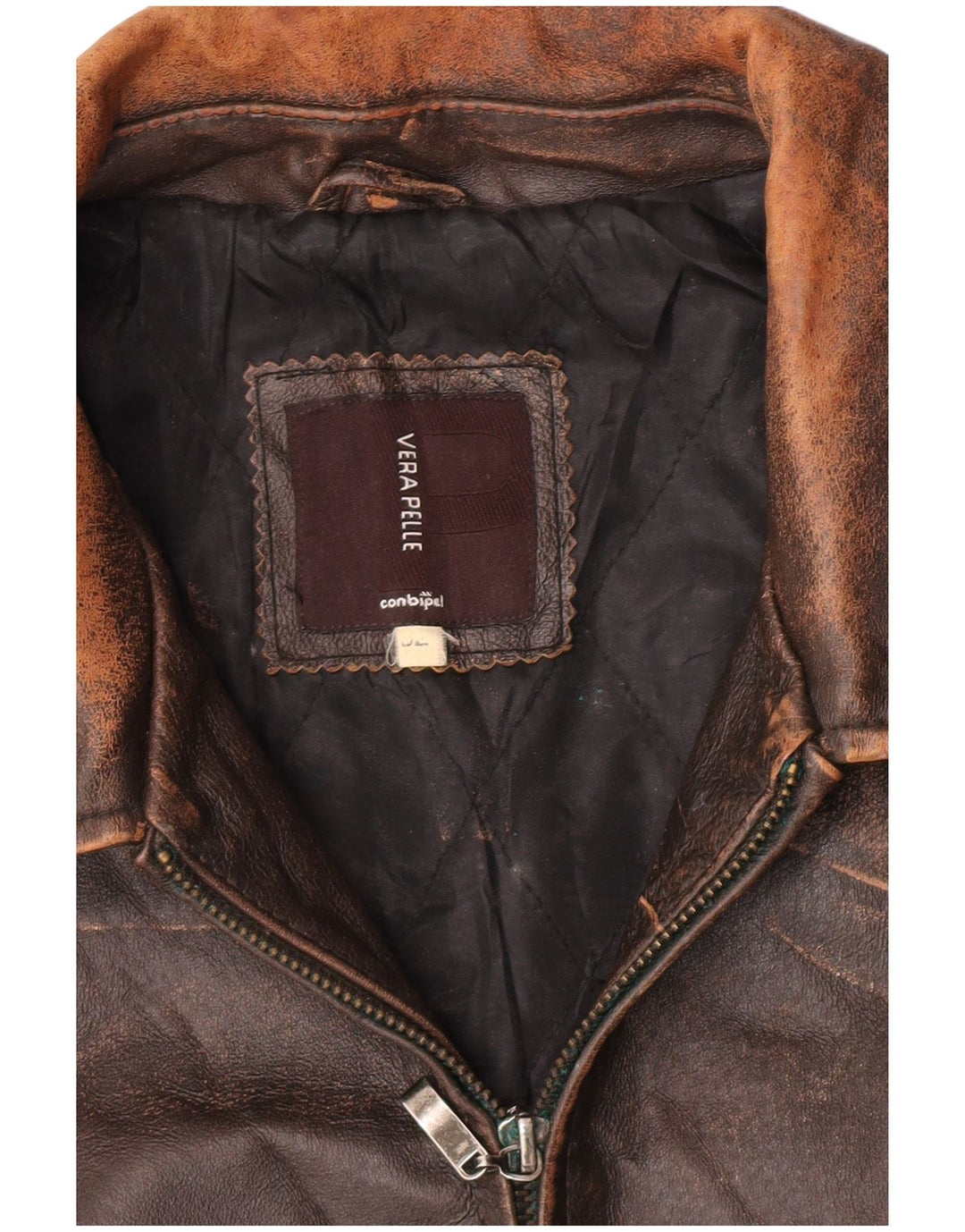 Conbipel Veste en Cuir Homme IT 52 XL Cuir Marron