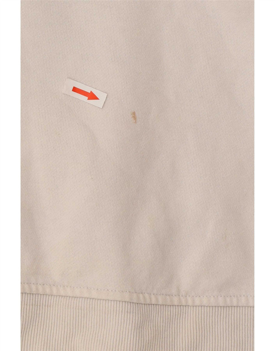 Fila Sweat-Shirt Graphique Homme Blanc Moyen Coton Colorblock