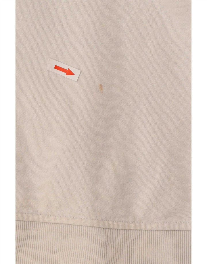 Fila Sweat-Shirt Graphique Homme Blanc Moyen Coton Colorblock