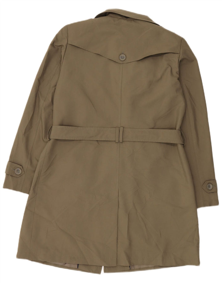 Marks & Spencer Trench-Coat Femme UK 14 Grand Kaki Polyester