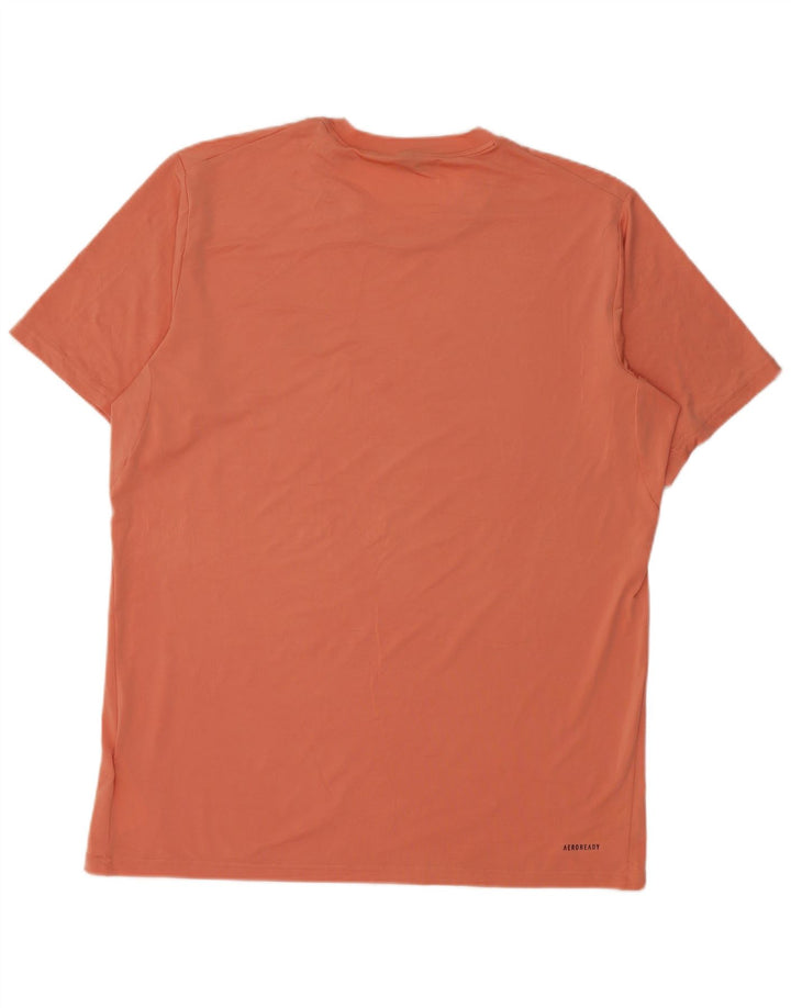 Adidas Hommes Aeroready T-Shirt Haut Grand Rose Polyester
