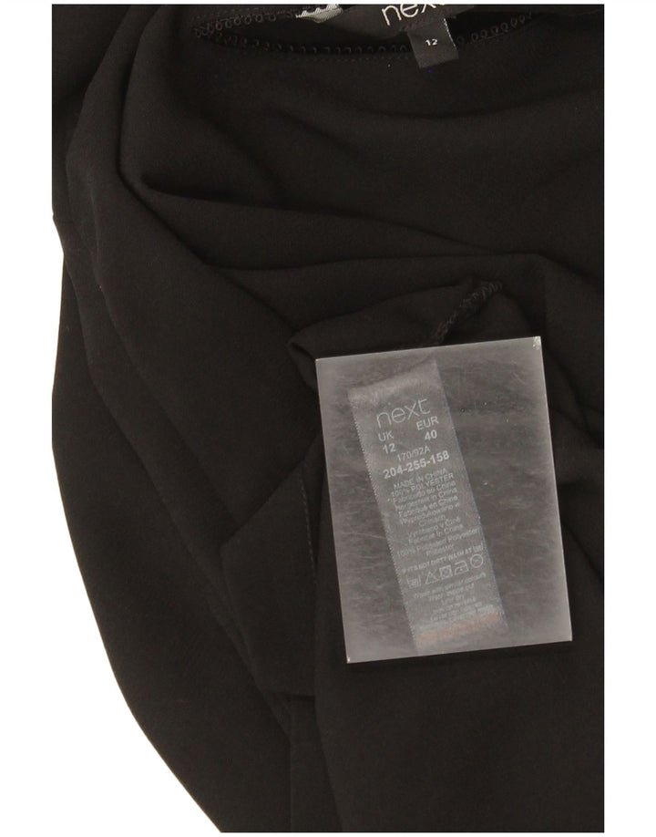 Next Robe à épaules dénudées pour femme UK 42 Medium Noir Polyester