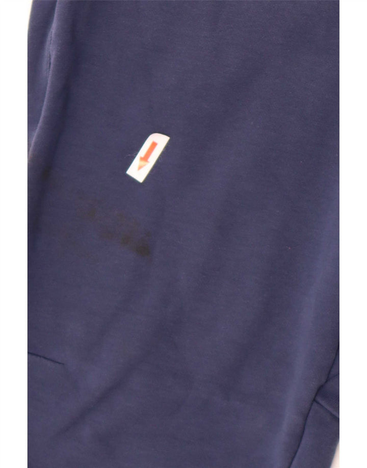 Nike Pantalon de survêtement pour homme en coton color block bleu marine moyen