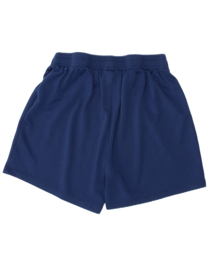 Umbro Short de Sport Garçon 11-12 Ans Large Bleu Marine Polyester