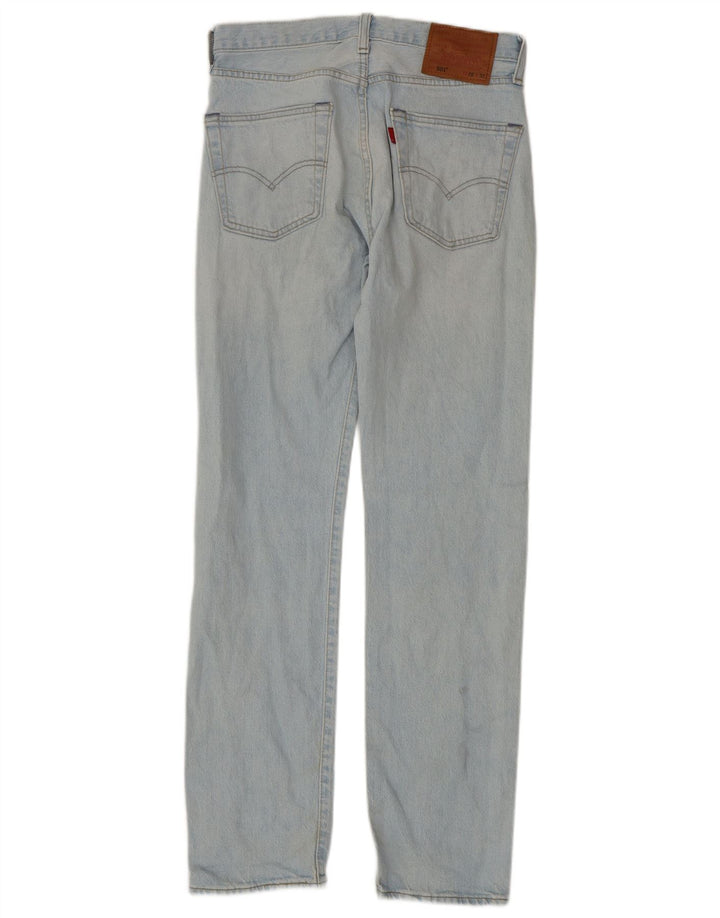 LEVI'S Jean Droit 501 Homme W28 L32 Bleu Coton