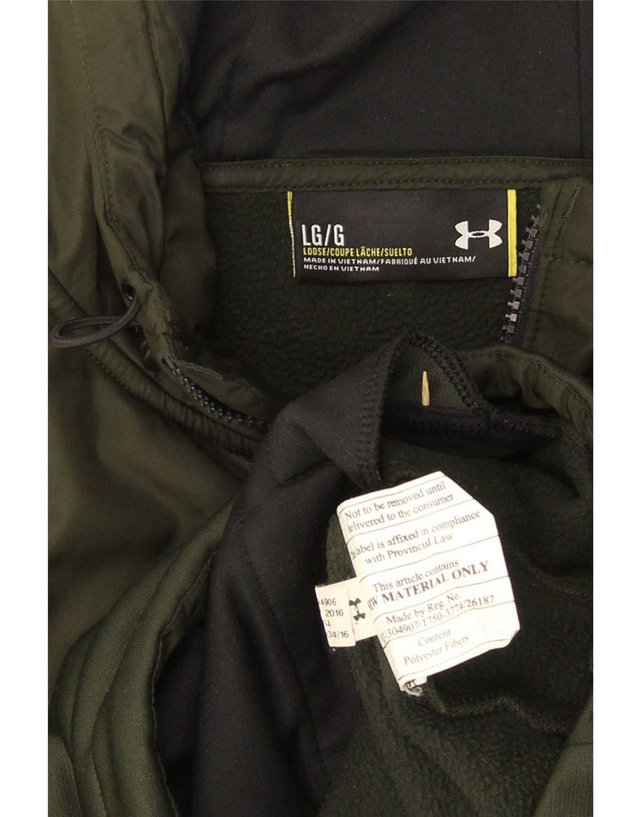 Under Armour Parka à capuche pour homme Vert