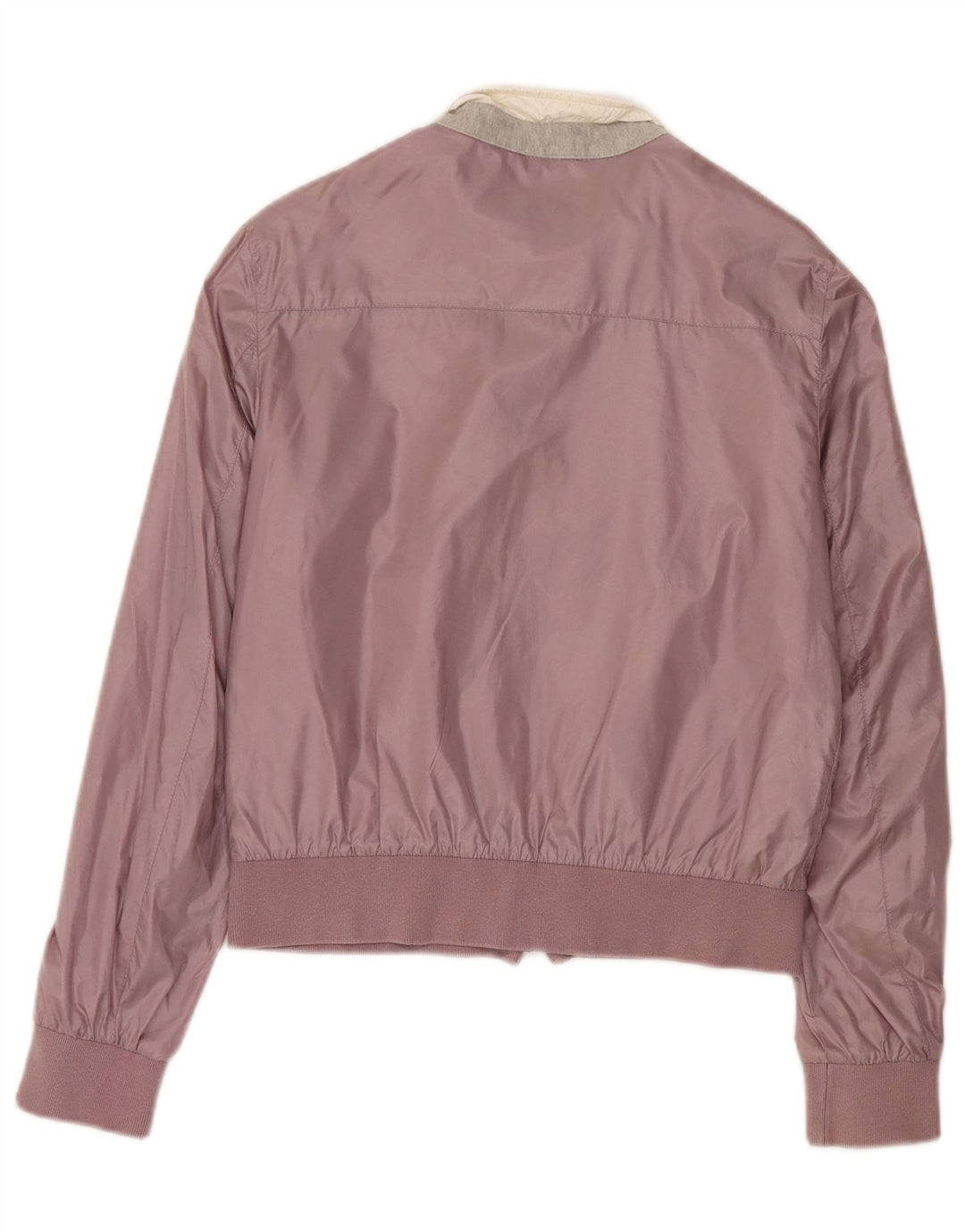 Fay Veste Bomber Femme UK 14 Large Violet Colourblock Polyamide