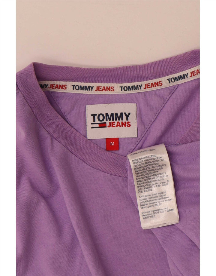Tommy Hilfiger T-Shirt Homme Violet Moyen Coton