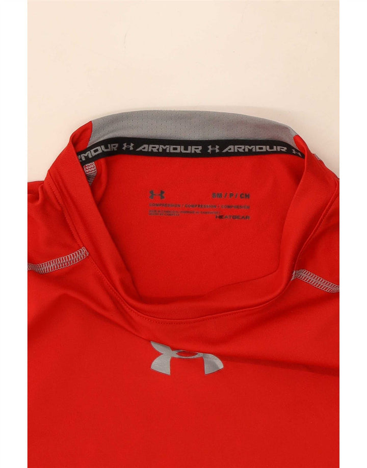 Under Armour T-Shirt Compression Homme Petit Rouge