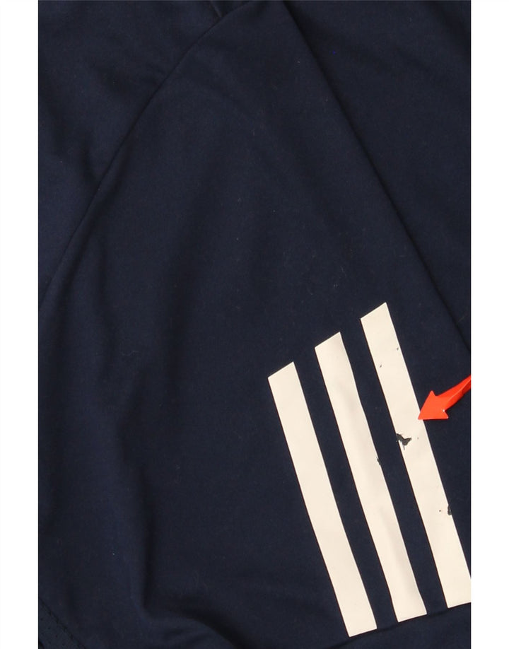 Adidas Homme Climacool Polo Petit Bleu Marine Polyester