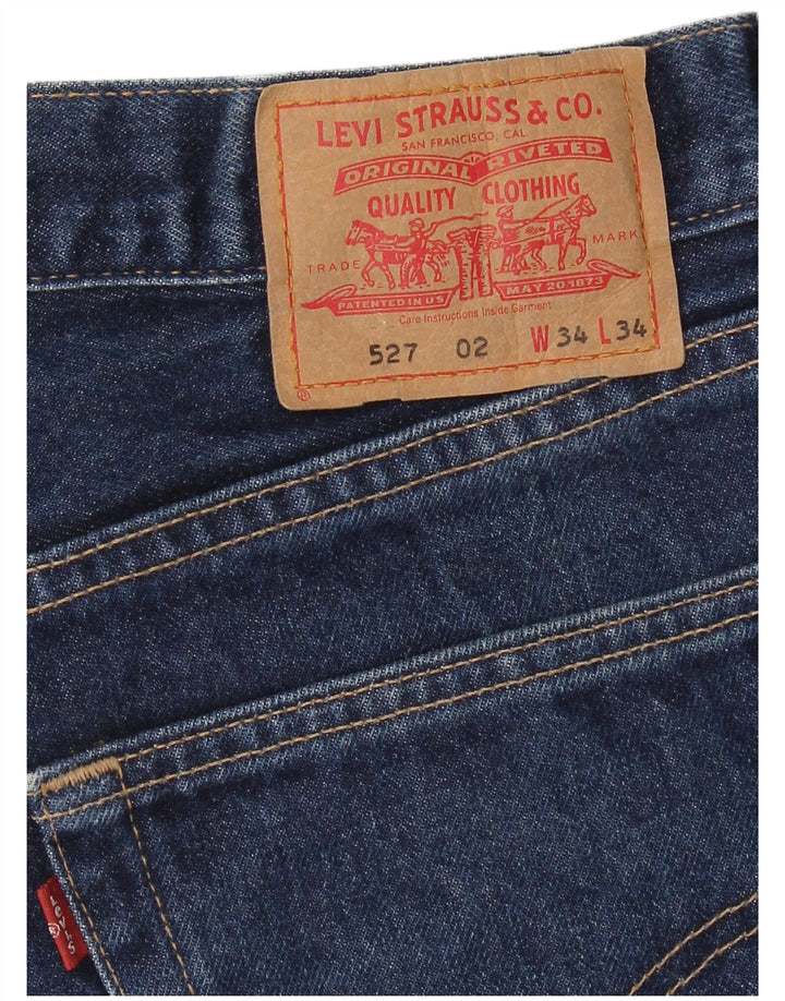 Levi's Jean Bootcut 527 Homme W34 L34 Bleu Marine