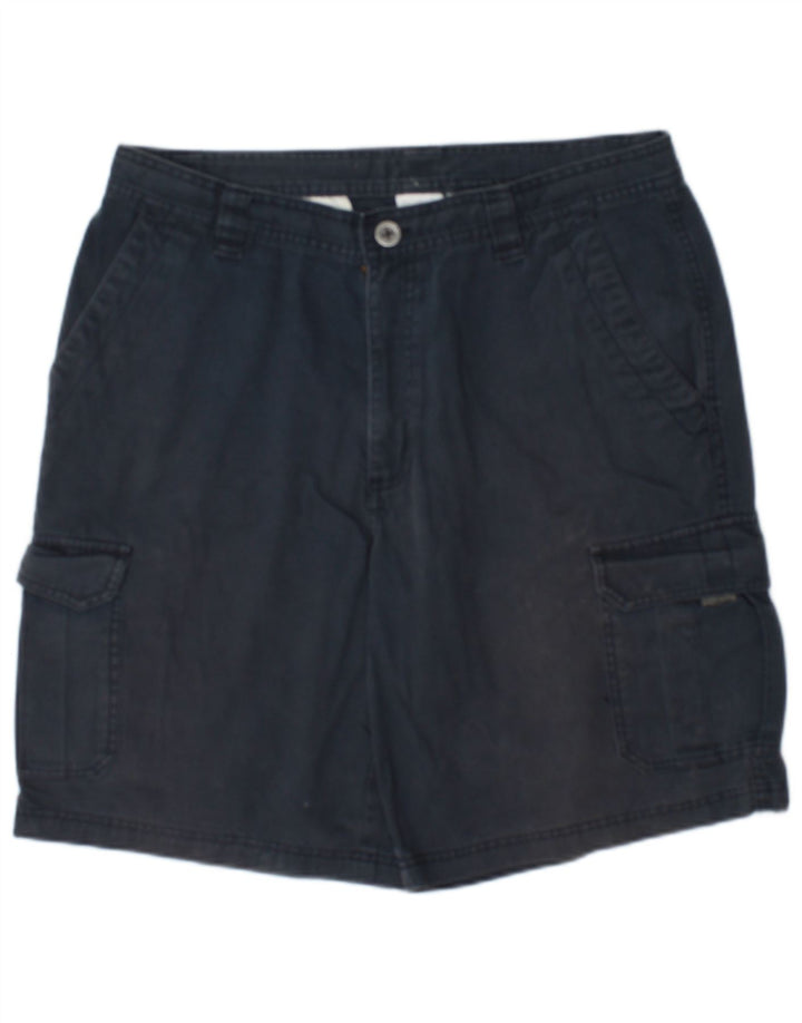 Columbia Short Cargo Homme W34 Large Bleu Marine Coton