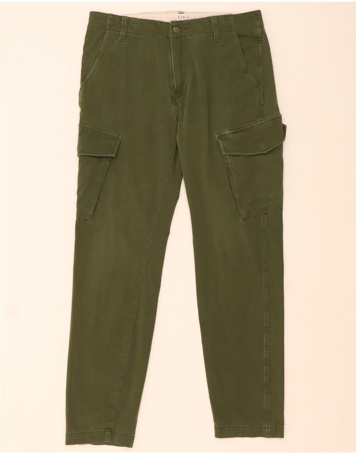 Levi's Pantalon Cargo Slim Homme W31 L30 Vert Coton