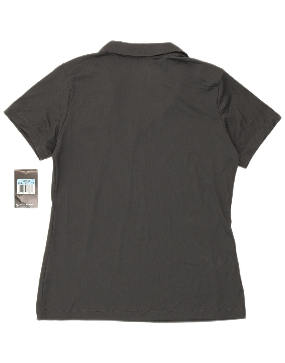 Nike Polo Dri Fit pour femme UK 14 Gris moyen Polyester