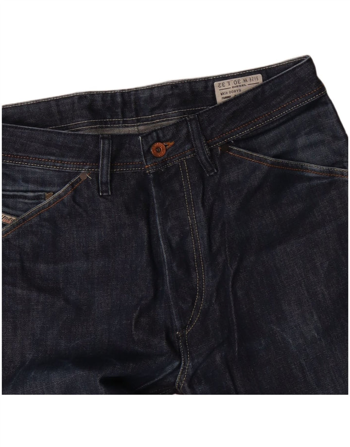 DIESEL Jean Slim Homme W30 L32 Bleu Marine Coton