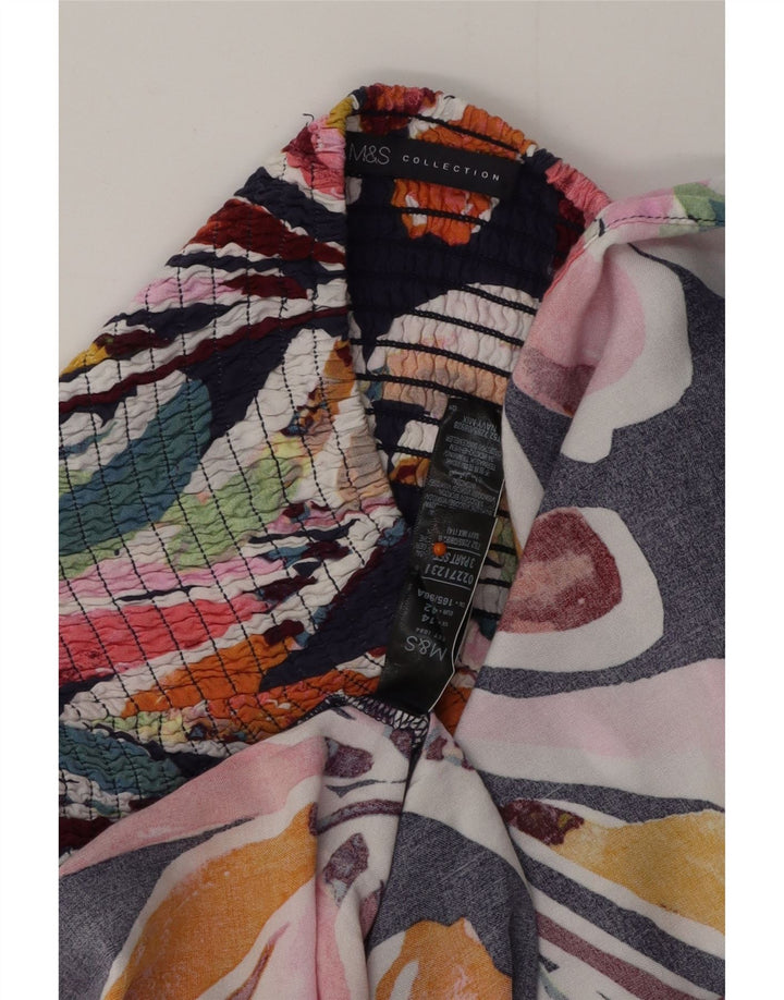 MARKS & SPENCER Robe bustier pour femme UK 44 Medium Multicolore Floral