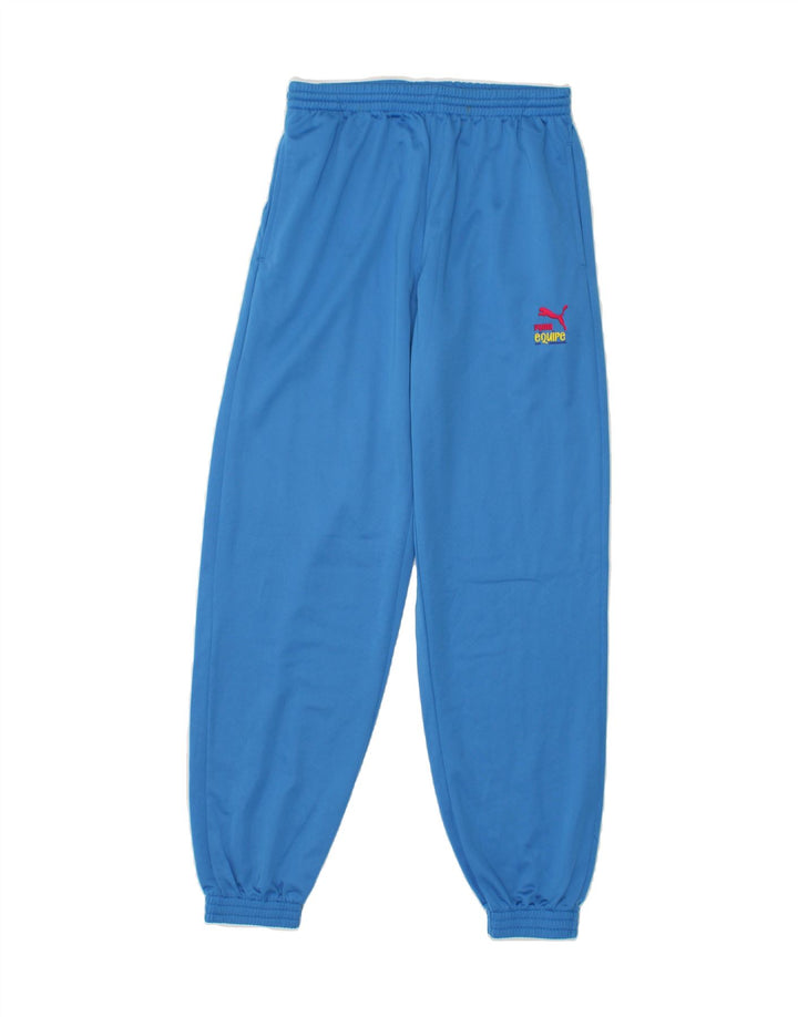 PUMA Mens Tracksuit Trousers Joggers Size 36 Small Blue Polyester Vintage Puma and Second-Hand Puma from Messina Hembry 