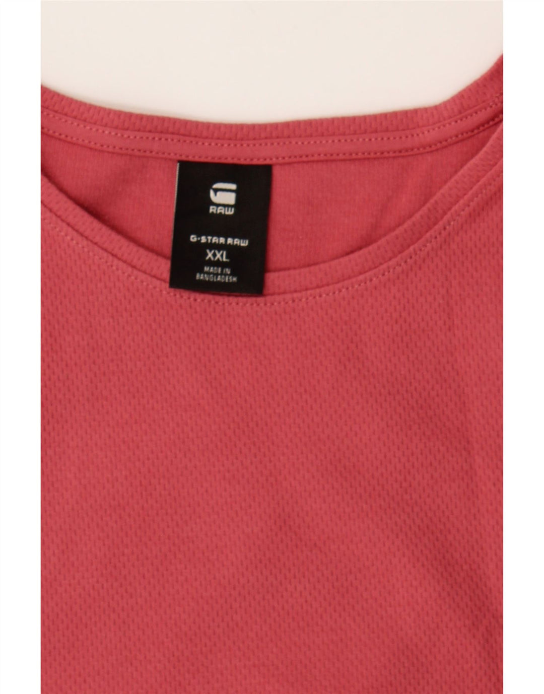 G-STAR Womens Vest Top UK 20 2XL Red Cotton Vintage G-Star and Second-Hand G-Star from Messina Hembry 