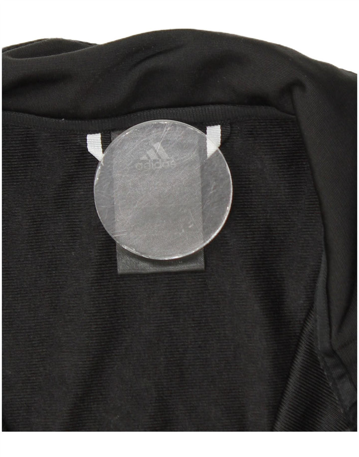 Veste de survêtement Adidas Garçon 13-14 ans Noir Polyester